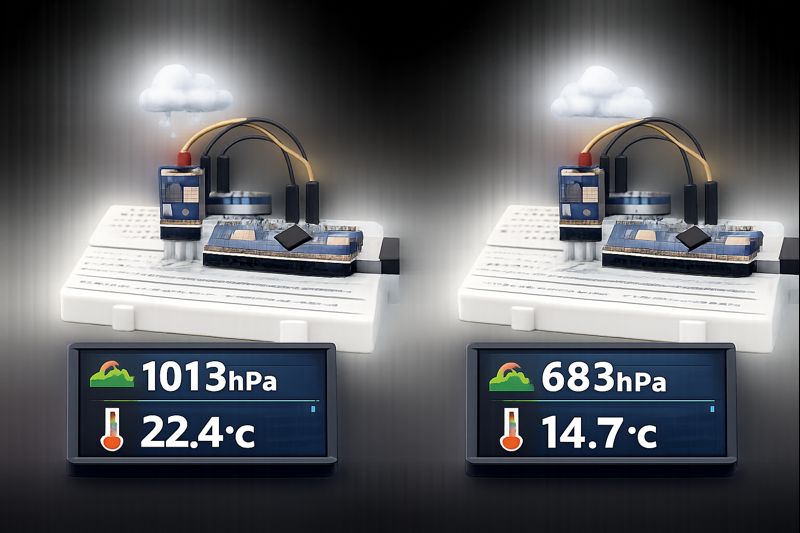 BMP180 Basınç ve Sıcaklık Sensörü