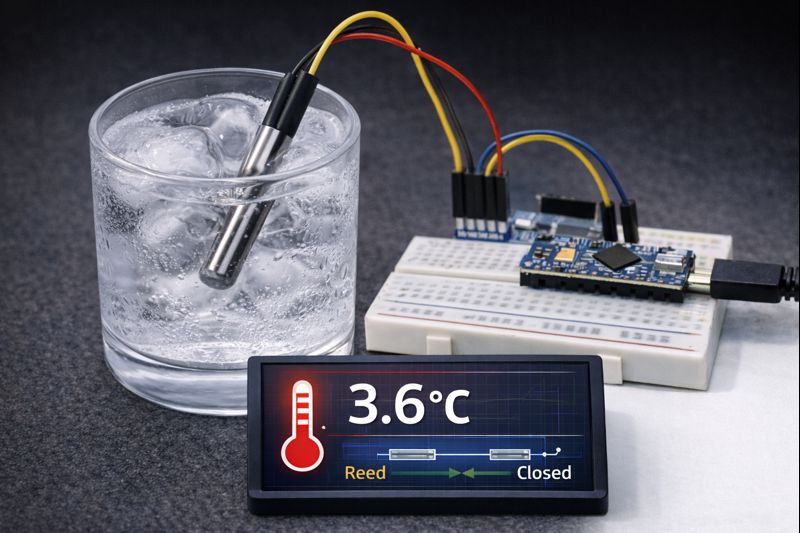 DS18B20 Dijital Sıcaklık Sensörü