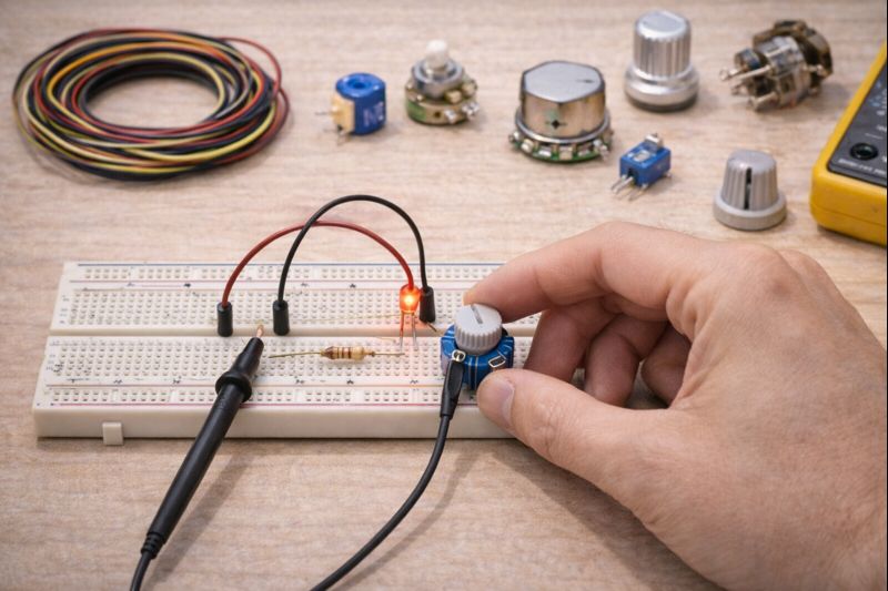 Potansiyometre Nedir ve Nerelerde Kullanılır?